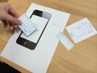 Paper Prototyping im Einsatz